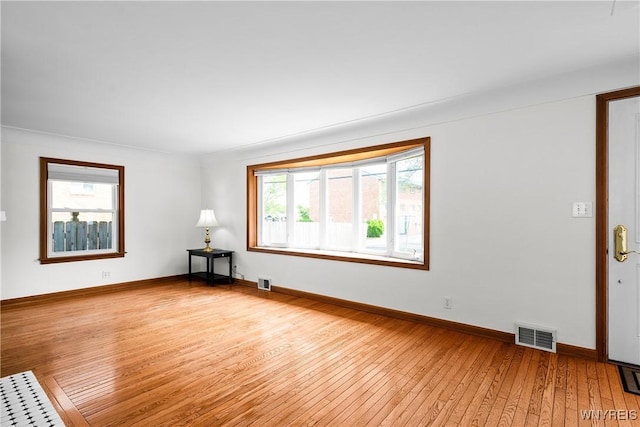 482 Loretta St, Tonawanda-Town, NY 14223 - empty room with light wood finished floors and baseboards