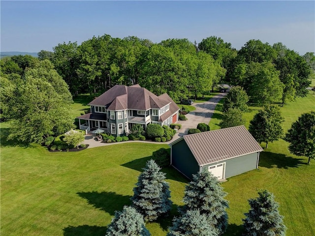 393 Mendon Center Rd, Mendon, NY 14472 - aerial view of property and surrounding area