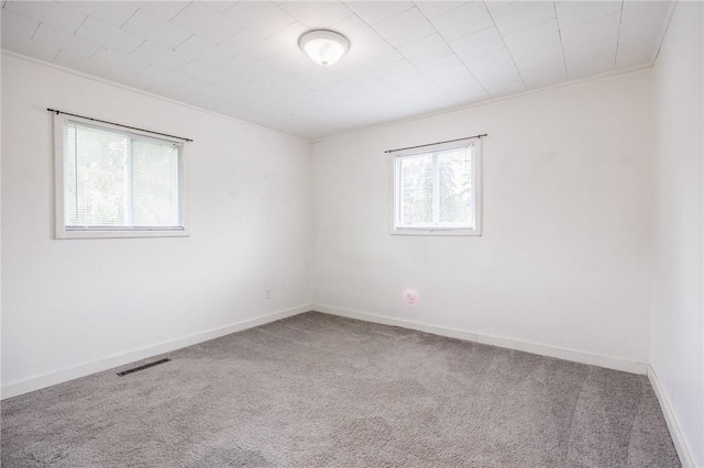 88 Rouge Rd, Henrietta, NY 14623 - unfurnished room with carpet flooring and crown molding