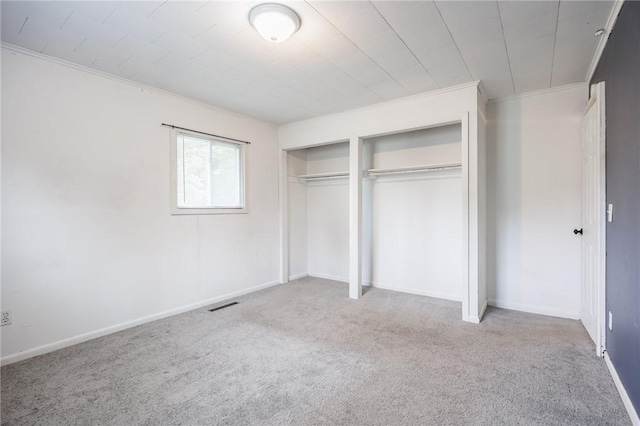 88 Rouge Rd, Henrietta, NY 14623 - unfurnished bedroom with carpet floors and crown molding
