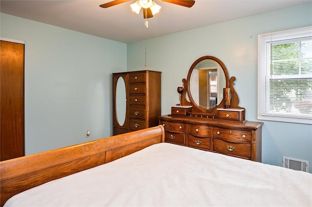 217 Red Lion Rd, Henrietta, NY 14467 - bedroom featuring ceiling fan