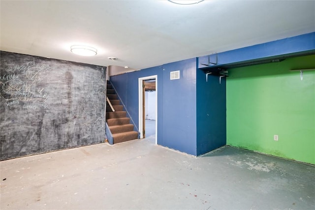 217 Red Lion Rd, Henrietta, NY 14467 - finished basement with stairs