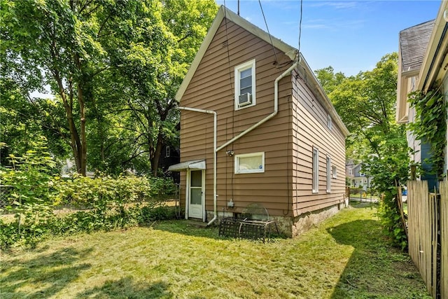 106 Cottage St, Rochester, NY 14608 - rear view of property with cooling unit