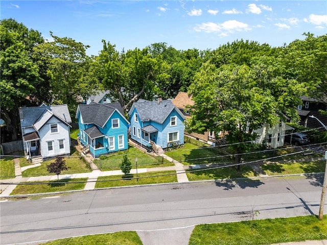 120 Cottage St, Rochester, NY 14608 - drone / aerial view