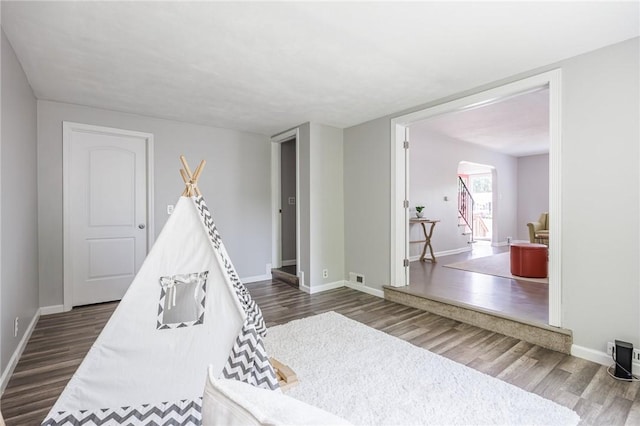 262 Barry Rd, Irondequoit, NY 14617 - recreation room featuring wood finished floors