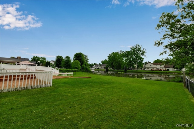 33 Sausalito Dr, Amherst, NY 14051 - fenced backyard featuring a water view