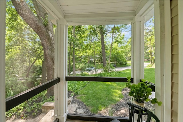 38 Richs Dugway Rd, Brighton, NY 14625 - view of sunroom