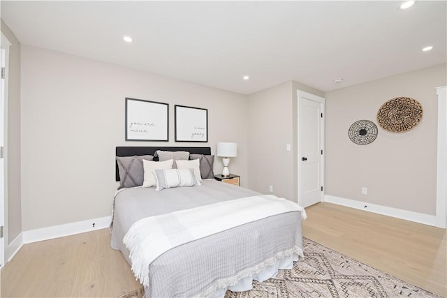 38 Richs Dugway Rd, Brighton, NY 14625 - bedroom with light wood-type flooring and recessed lighting