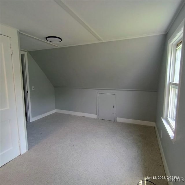 504 Breman Ave, Salina, NY 13211 - bonus room featuring light colored carpet and vaulted ceiling