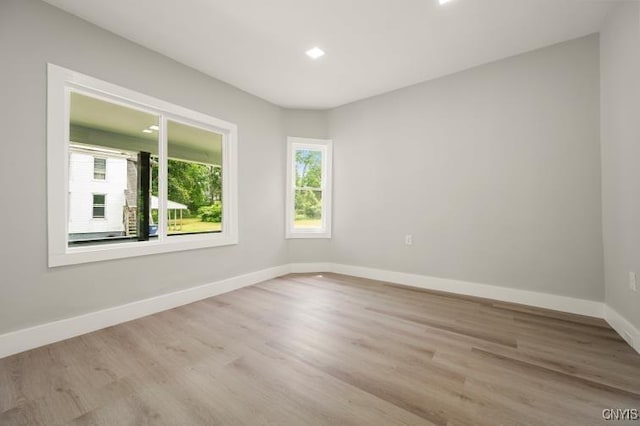 321 Pleasant Ave, Oneida-Inside, NY 13421 - spare room with wood finished floors