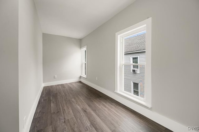 321 Pleasant Ave, Oneida-Inside, NY 13421 - empty room with dark wood-style floors and baseboards