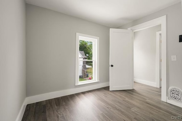 321 Pleasant Ave, Oneida-Inside, NY 13421 - empty room with baseboards and wood finished floors