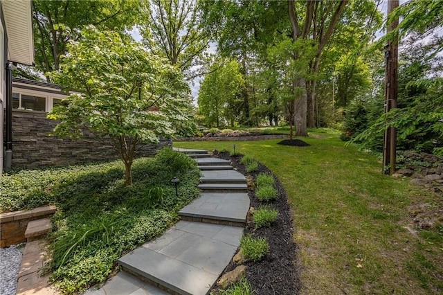 5 Elmwood Hill Ln, Brighton, NY 14610 - view of green lawn