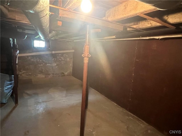 41 Evergreen St, Cortland, NY 13045 - view of basement