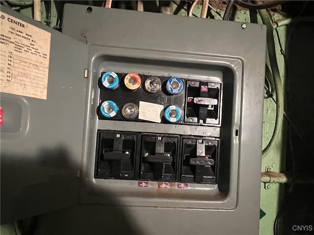 41 Evergreen St, Cortland, NY 13045 - utility room with electric panel