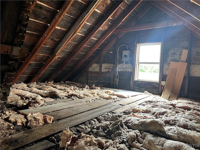 41 Evergreen St, Cortland, NY 13045 - view of unfinished attic