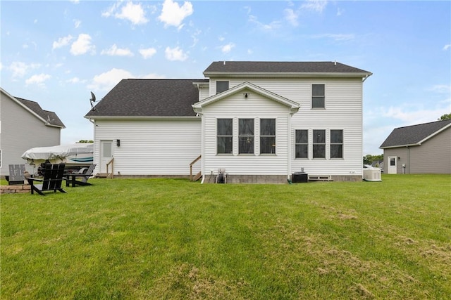 591 Whistlers Cove Ln, Greece, NY 14612 - back of property with a lawn