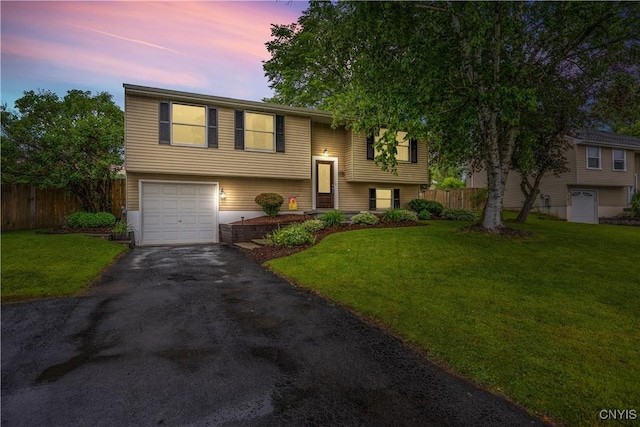 8185 Mantova Dr, Clay, NY 13041 - bi-level home with a garage and driveway