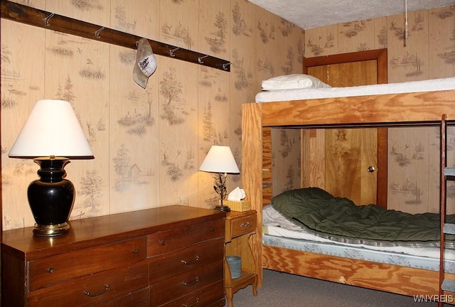 5046 Whig St, Little Valley, NY 14779 - carpeted bedroom featuring wallpapered walls