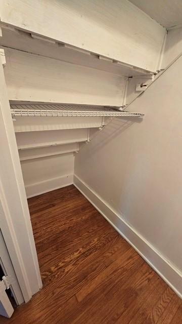 306 Broad St, Port Allegany Boro, PA 16743 - walk in closet featuring wood finished floors