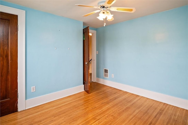 199 Brett Rd, Irondequoit, NY 14609 - empty room featuring light wood finished floors and a ceiling fan