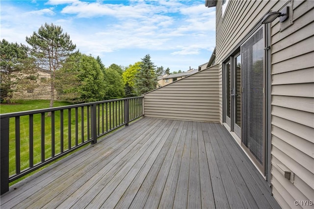 4797 Huntwood, Manlius, NY 13104 - deck featuring a lawn