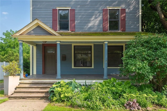 9 Orchard St, Delhi, NY 13753 - view of front facade with covered porch