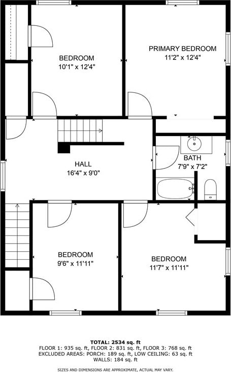 9 Orchard St, Delhi, NY 13753 - view of home floor plan