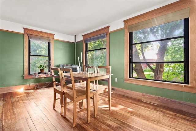 9 Orchard St, Delhi, NY 13753 - dining room featuring plenty of natural light and hardwood / wood-style flooring