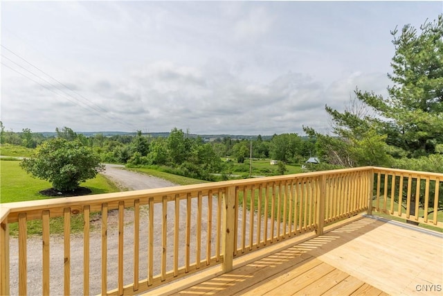 4045 E Milestrip Rd, Fenner, NY 13032 - view of wooden deck