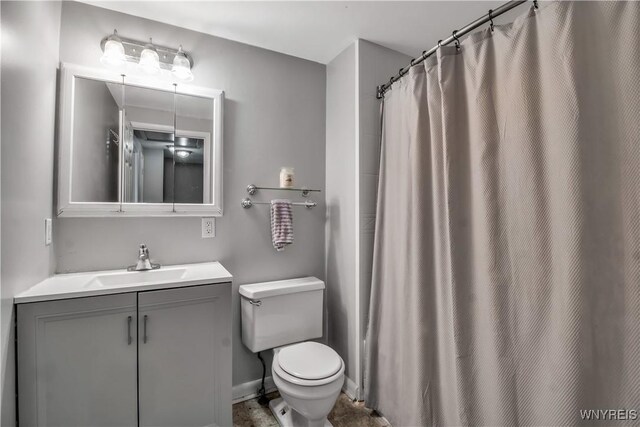 351 Charlesgate Cir, Amherst, NY 14051 - bathroom featuring vanity and a shower with shower curtain