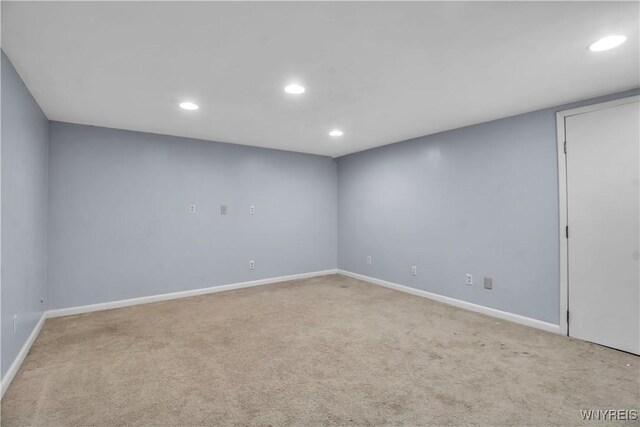 351 Charlesgate Cir, Amherst, NY 14051 - unfurnished room with recessed lighting and carpet flooring