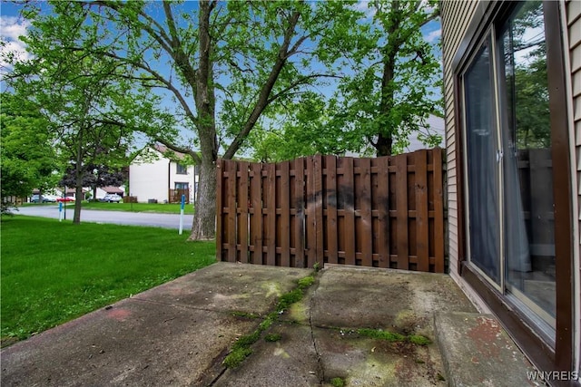 351 Charlesgate Cir, Amherst, NY 14051 - view of patio with a gate