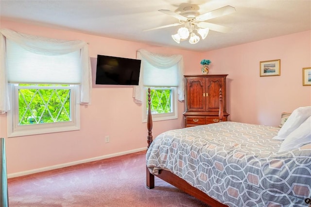 99 Old English Dr, Greece, NY 14616 - bedroom with carpet floors and ceiling fan