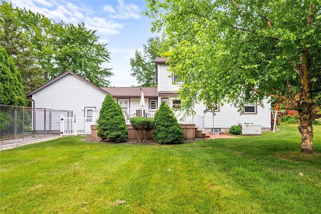 99 Old English Dr, Greece, NY 14616 - back of house featuring a wooden deck
