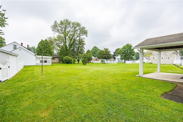 905 W Center St, Ridgeway, NY 14103 - view of yard with a patio area