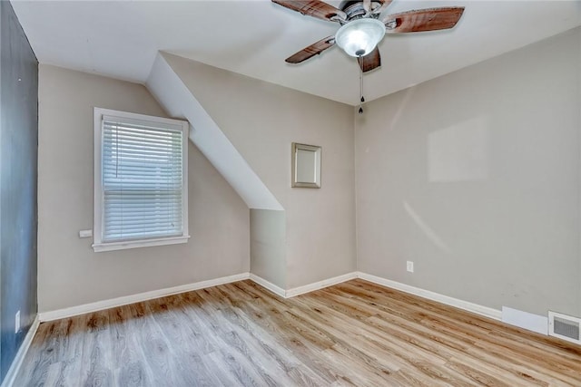 244 Highland Pkwy, Rochester, NY 14620 - additional living space with wood finished floors and ceiling fan
