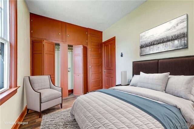 373 Urban St, Buffalo, NY 14211 - bedroom with a closet and light wood-style flooring