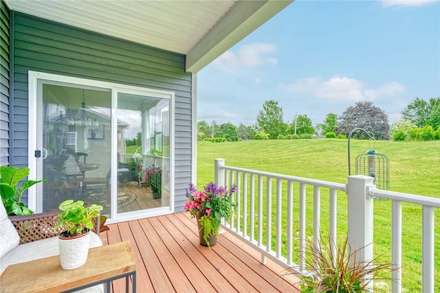 1391 Creeks Edge Dr, Webster, NY 14580 - wooden deck with a yard
