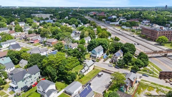 46 Mulberry St, Buffalo, NY 14204 - aerial view of residential area