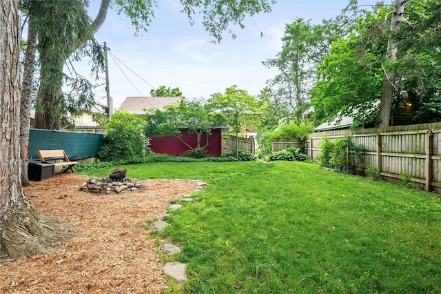 67 Macbeth St, Rochester, NY 14609 - fenced backyard featuring an outbuilding