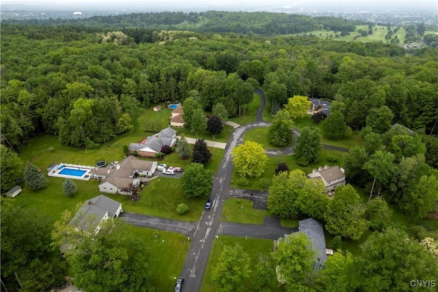 16 Silver Birch Ct, New Hartford, NY 13413 - view of property location featuring a forest