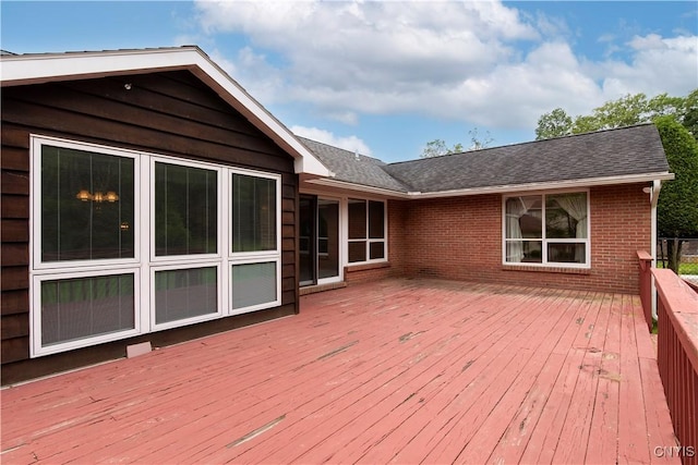 16 Silver Birch Ct, New Hartford, NY 13413 - view of wooden terrace