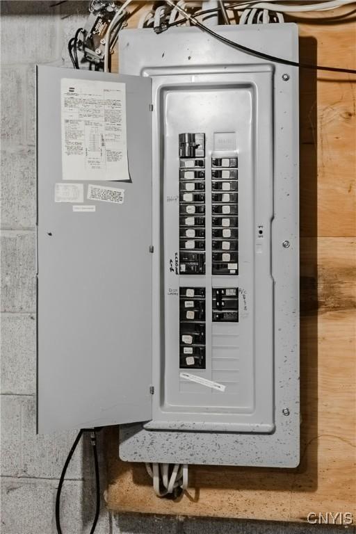 16 Silver Birch Ct, New Hartford, NY 13413 - utilities featuring electric panel
