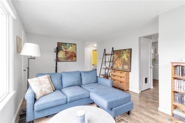 26 Beale Ave, Cheektowaga, NY 14225 - living area with light wood finished floors and baseboards