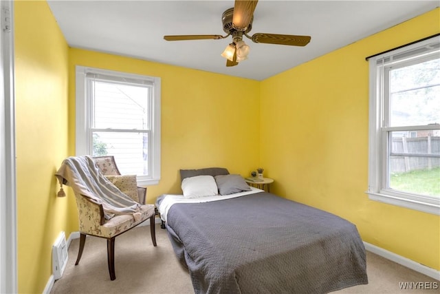26 Beale Ave, Cheektowaga, NY 14225 - bedroom with carpet and a ceiling fan