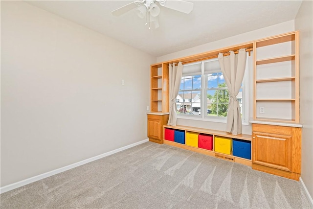 16 Leah Ln, Chili, NY 14514 - empty room featuring light colored carpet and a ceiling fan