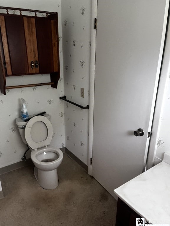 4871 Bayview Rd, Ellery, NY 14712 - bathroom featuring toilet and baseboards