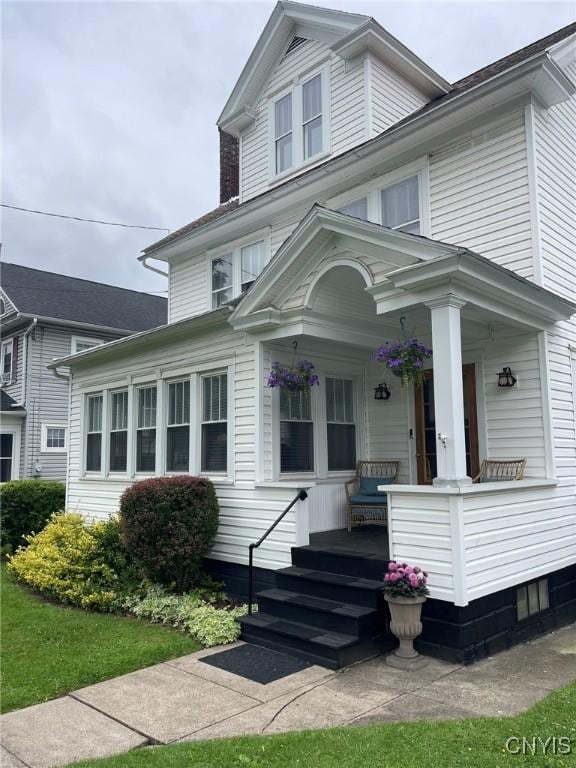 336 Hickok Ave, Syracuse, NY 13206 - view of front of property with covered porch