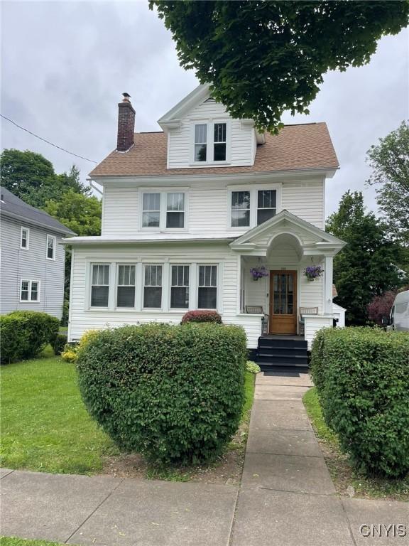 336 Hickok Ave, Syracuse, NY 13206 - traditional style home with a chimney